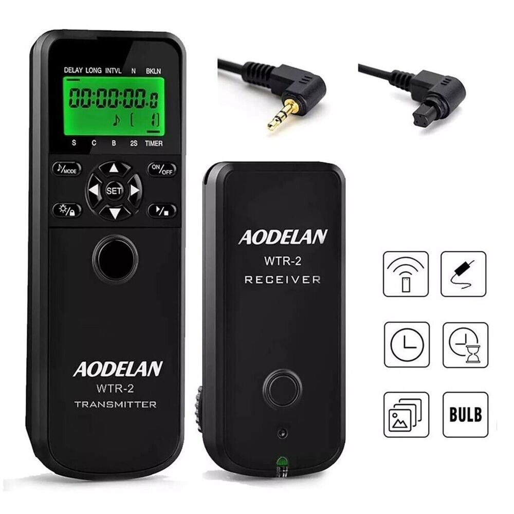 Remote Shutter Release For DSLR Canon EOS R, RP, RA, R6, R5, 80D - Picture 2 of 11